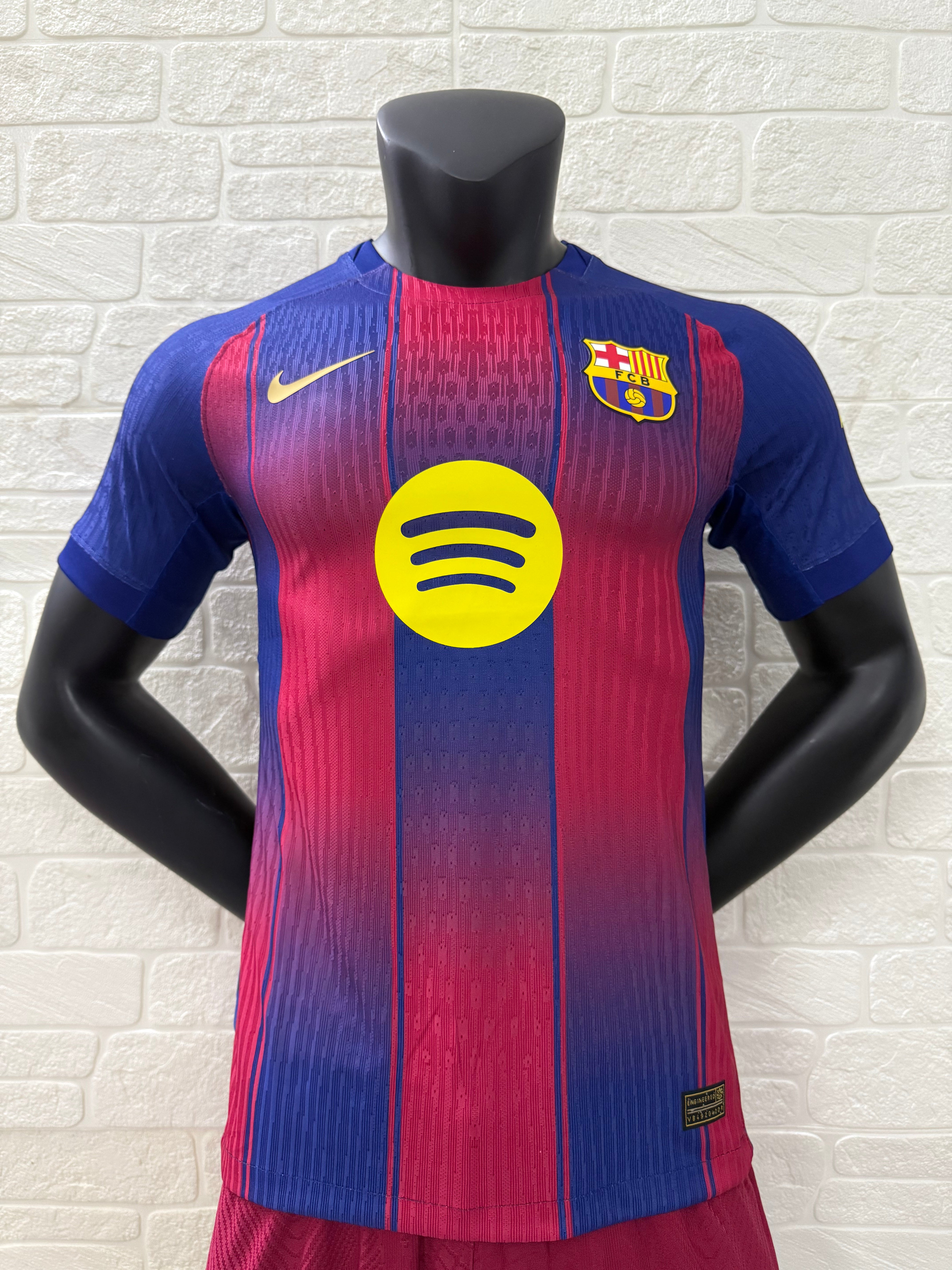Barcelona 2025/26 Home Jersey player version