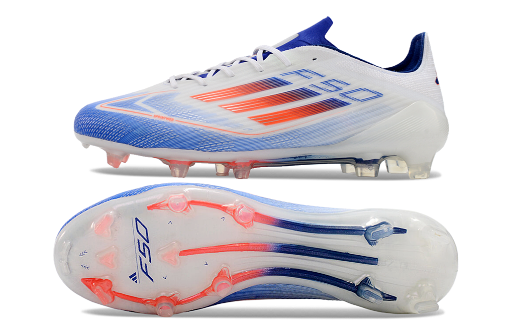 F50 Elite FG White Blue