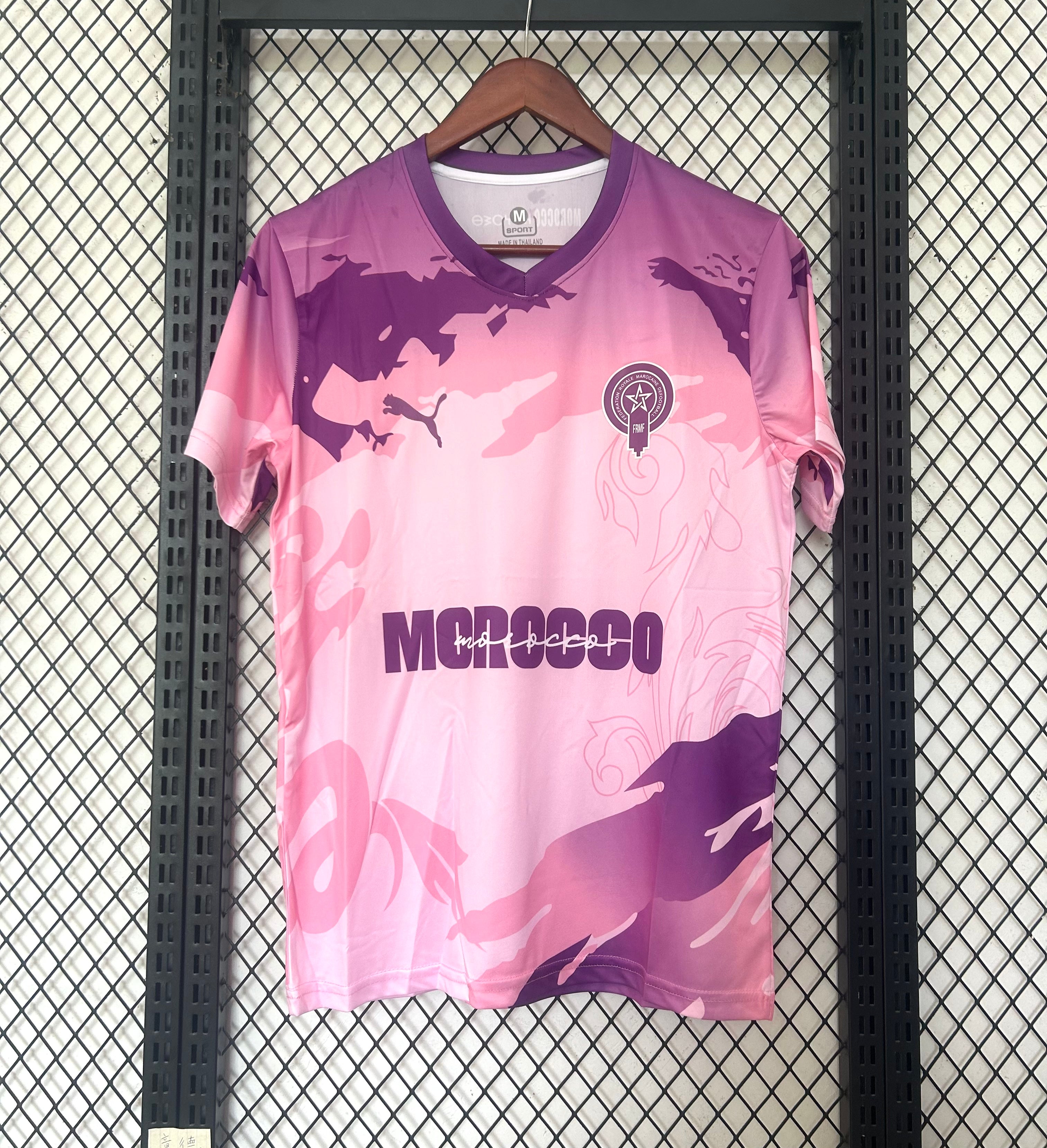 Morocco 2025/26 Special Purple/Pink Jersey
