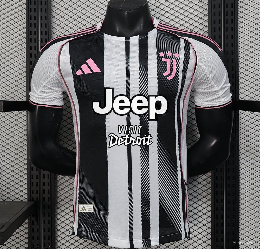 Juventus 2025/26 Home Jersey Player Version