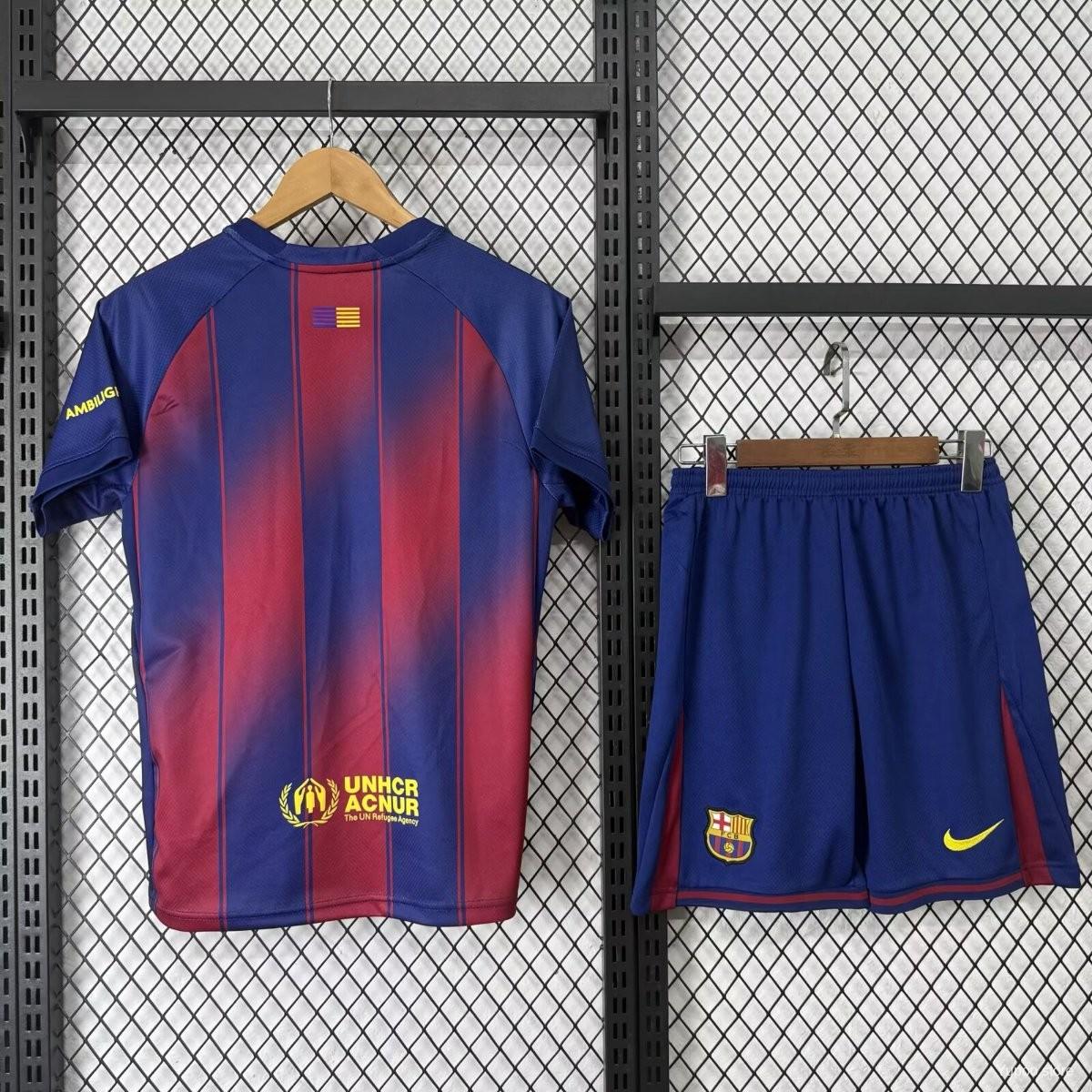 2025/26 Barcelona Home Jersey kids