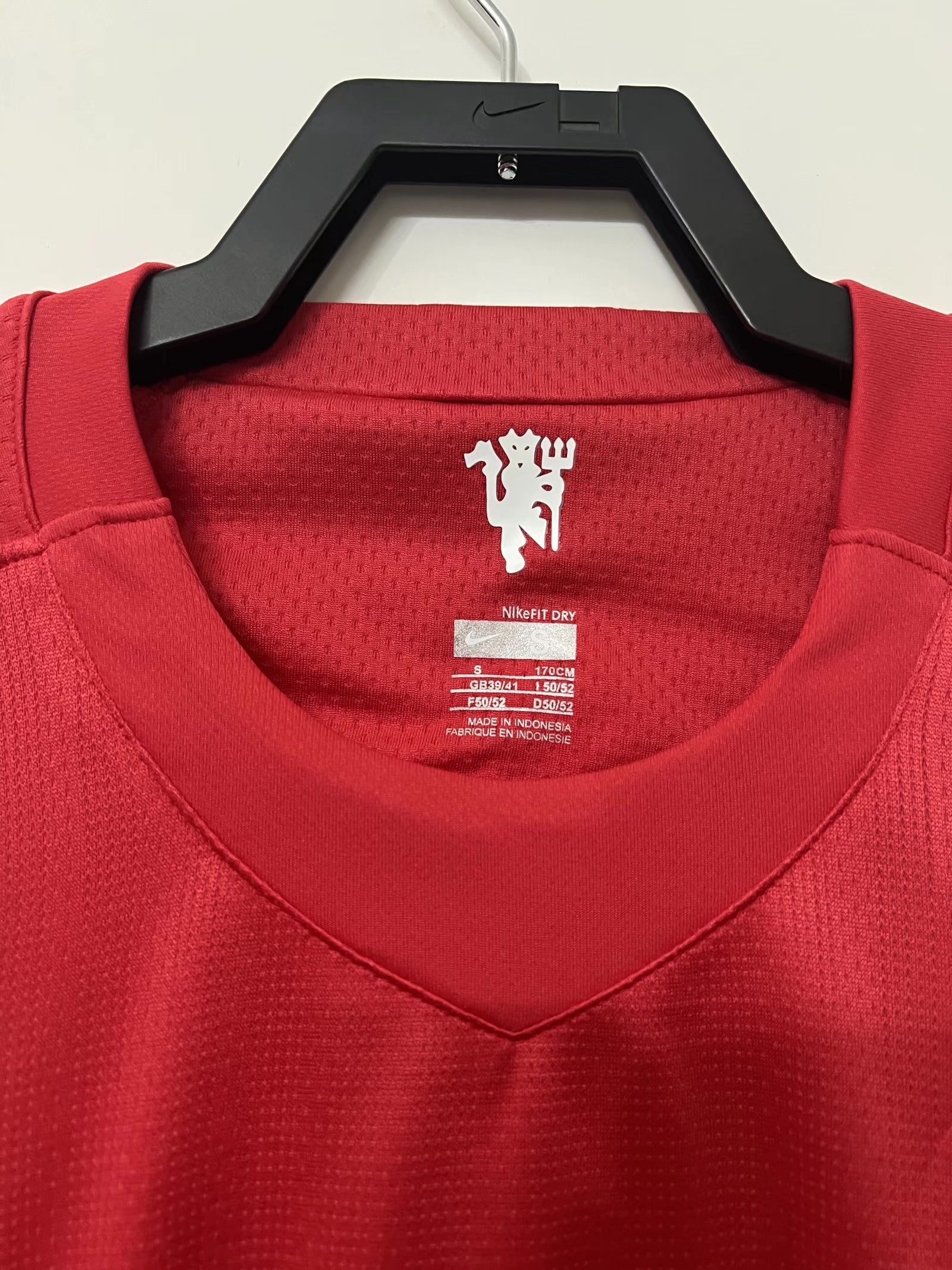 Maglia Manchester united 2007/08 Retro maniche lunghe