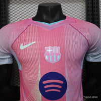 Barcelona 2025/26 Special Edition Pink Jersey Player Version