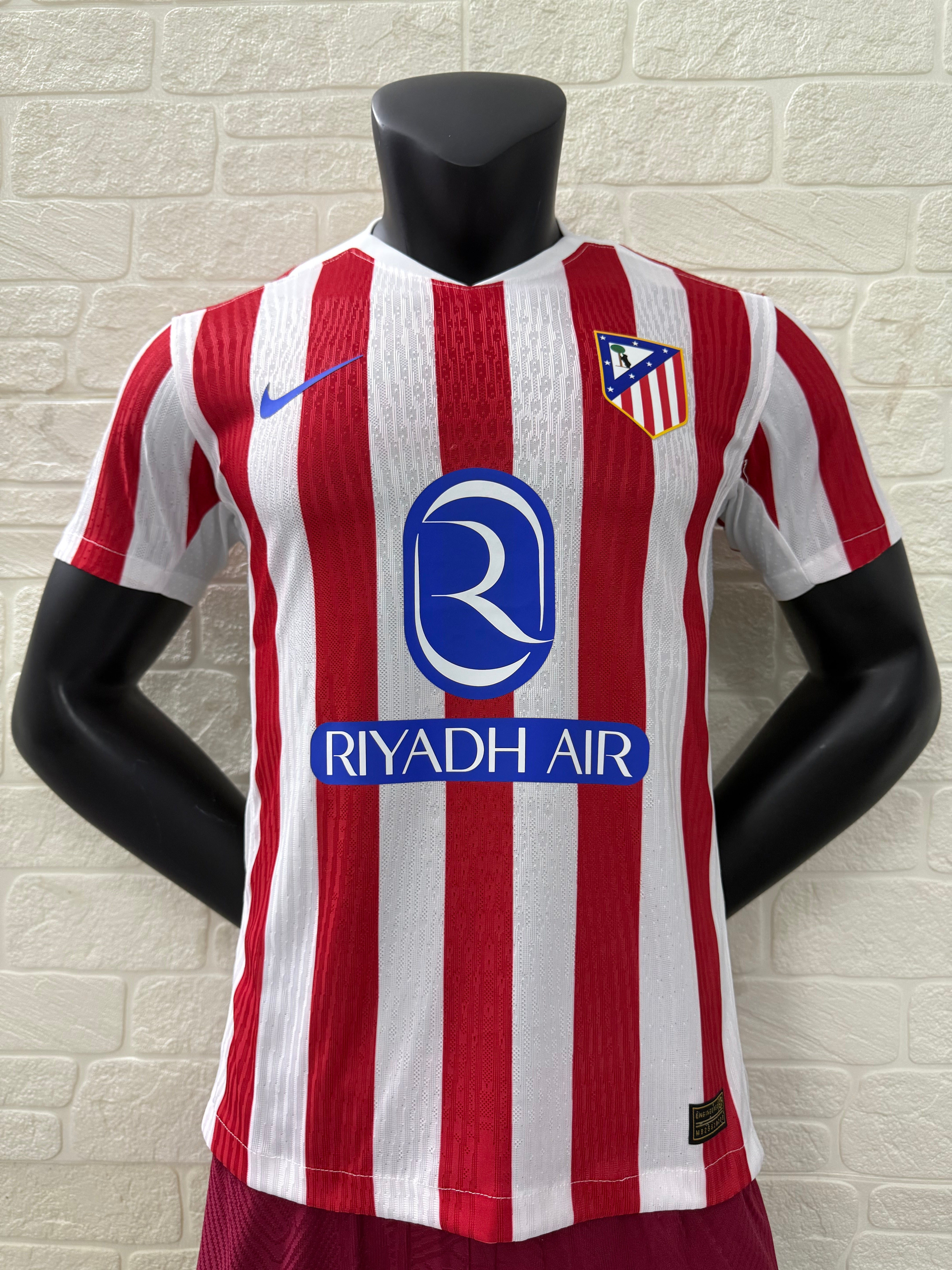 Atletico Madrid 2025/26 Home Jersey player version