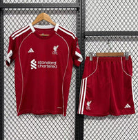 2025/26 Liverpool Home Jersey kids