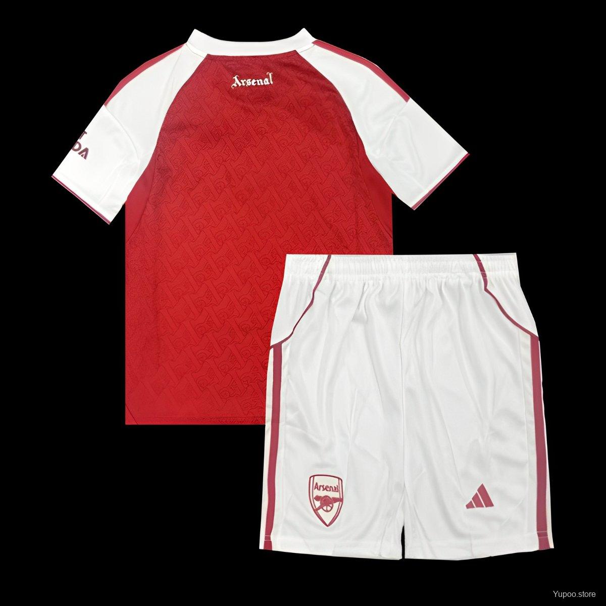 2025/26 Arsenal Home Jersey kids