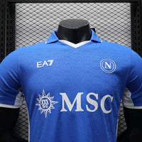2024/2025 Napoli Player Version Home Soccer Jersey