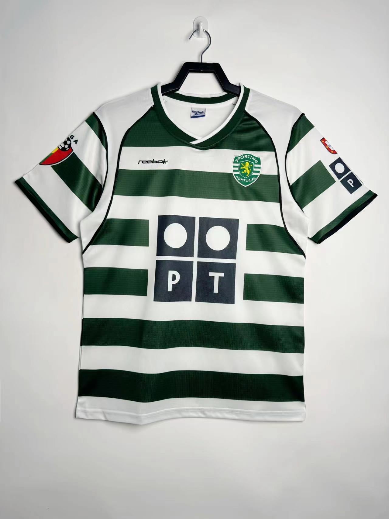 Maglia Sporting Lisbona 2002/03 retro