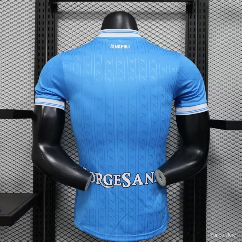 Napoli 2025/26 Home Jersey Player Version