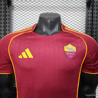 Roma 2025/26 Home Jersey Player Version