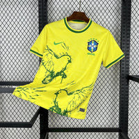 Brazil 2026 Special Edition Jerseys Yellow w/Yellow birds