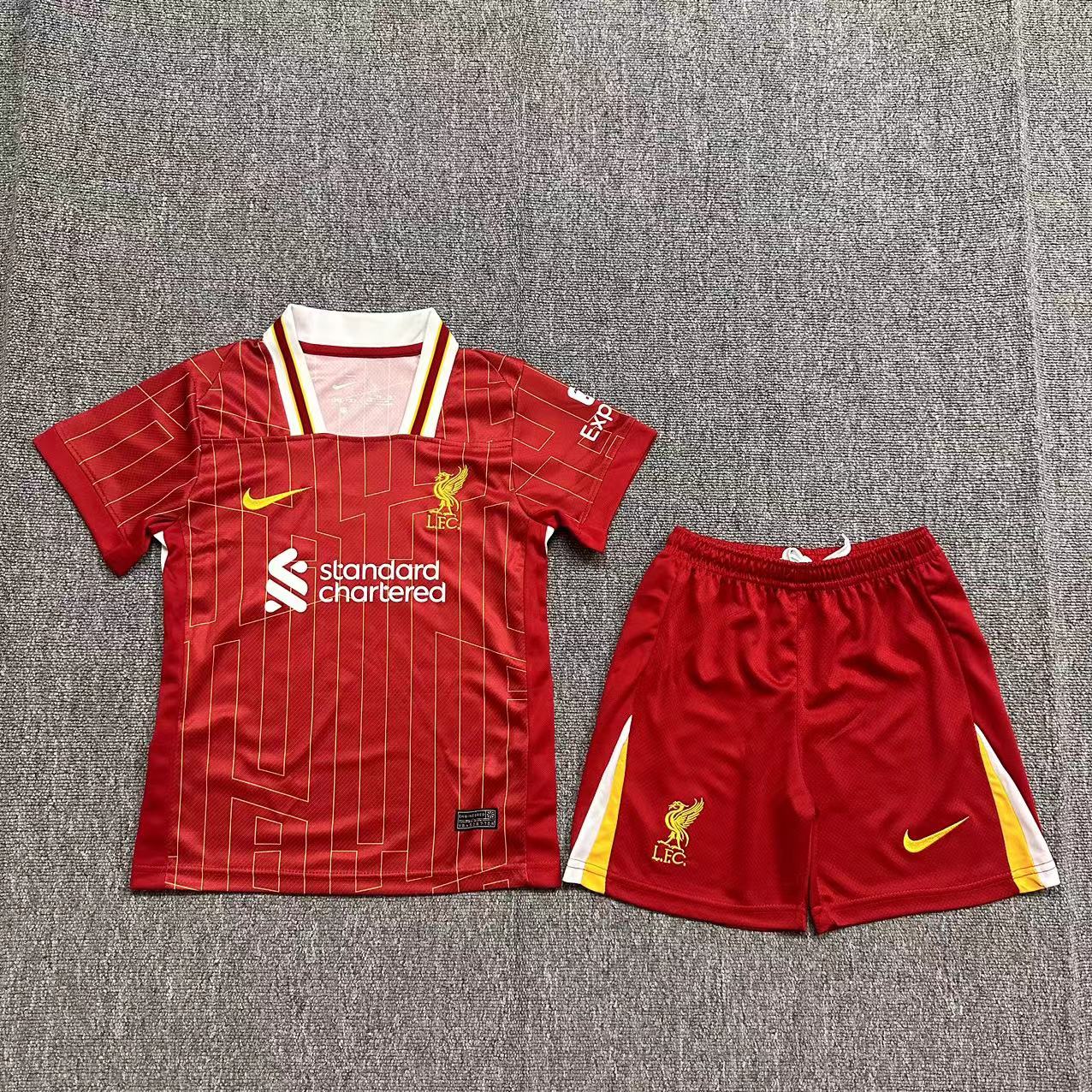 2024/2025 Liverpool Home Football Shirt kids