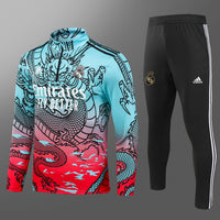 Tuta Real Madrid 2024 Rossa e Azzurra